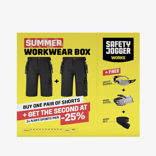 BOÎTE DE VÊTEMENTS DE TRAVAIL ALKES SHORT